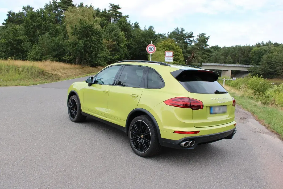 Gebraucht Porsche Cayenne S Diesel 385 PS (283 kW) 2016 Grün SUV