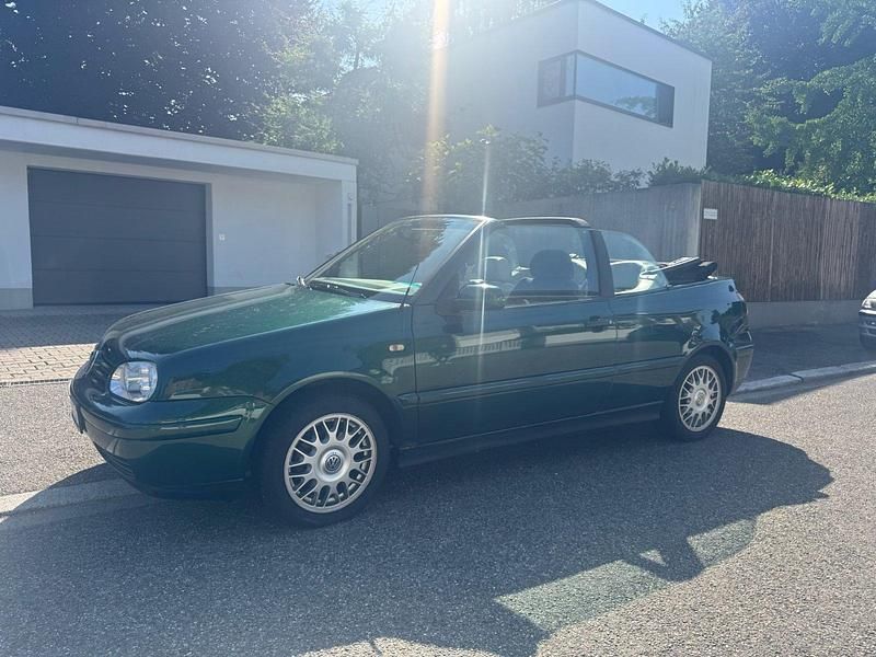 Grün Gebraucht 1998 VW Golf Cabriolet Cabrio | 3.500 € (Teuer) - Bild 1/4