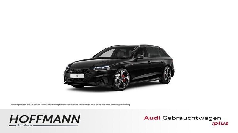 Schwarz Gebraucht 2024 Audi A4 S-Line Kombi | 53.790 € - Bild 1/4