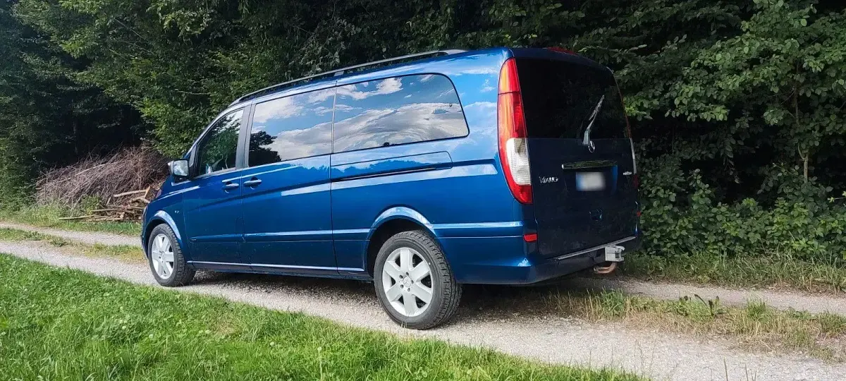 Gebraucht Mercedes Viano 204 PS (150 kW) 2010 Blau Van / Kleinbus