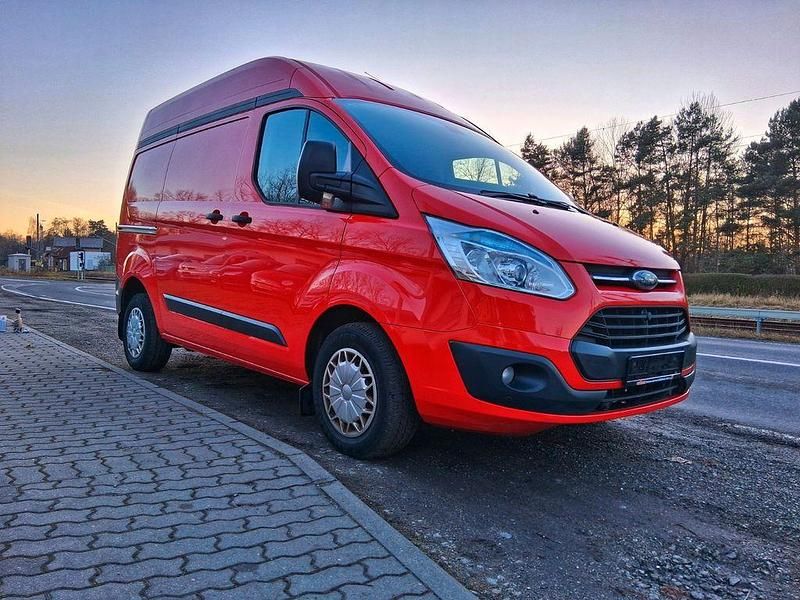 Gebraucht Ford Transit Custom Trend 155 PS (114 kW) 2014 Rot Van / Kleinbus