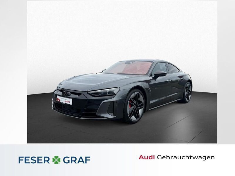 Daytonagrau metallic Gebraucht 2021 Audi RS e-tron GT Ambiente Limousine | 61.890 € (Superpreis) - Bild 1/4