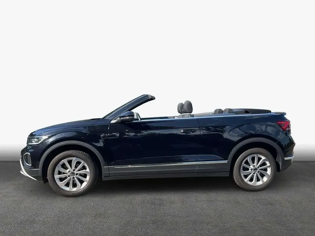 Gebraucht VW T-Roc Cabriolet Style 110 PS (80 kW) 2023 Schwarz Cabrio