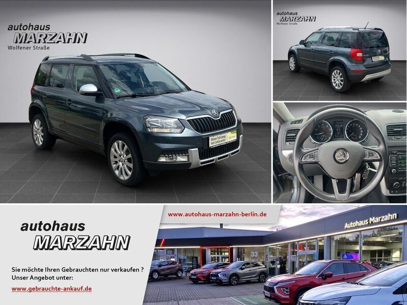 Grau Gebraucht 2014 Skoda Yeti Ambition SUV | 12.790 € (Teuer) - Bild 1/4
