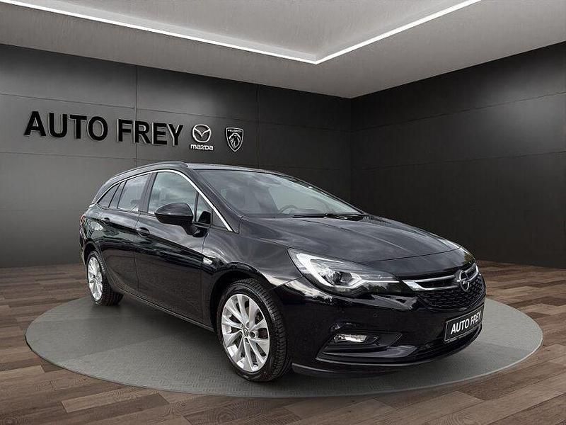 Schwarz Gebraucht 2018 Opel Astra Business Kombi | 5.390 € (Guter Preis) - Bild 1/3