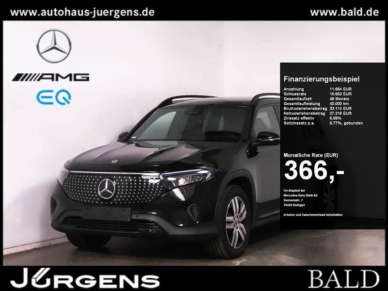 Schwarz kosmosschwarz metallic Gebraucht 2024 Mercedes EQB300 Electric Art SUV | 38.840 € (Etwas zu teuer) - Bild 1/4