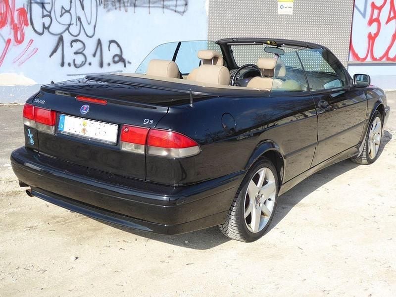 Gebraucht Saab 9-3 Cabriolet 150 PS (110 kW) 2003 Schwarz Cabrio