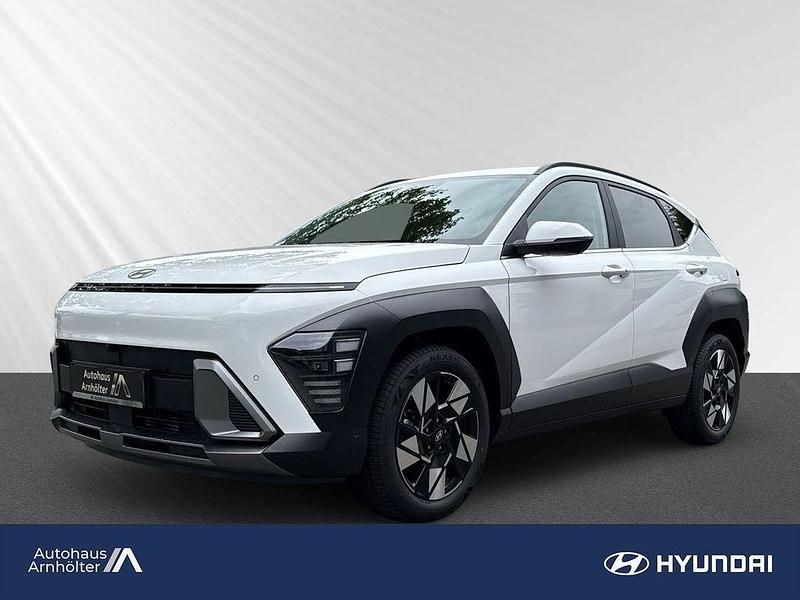 Atlas white Neu 2025 Hyundai Kona Prime SUV | 29.980 € (Fairer Preis) - Bild 1/4