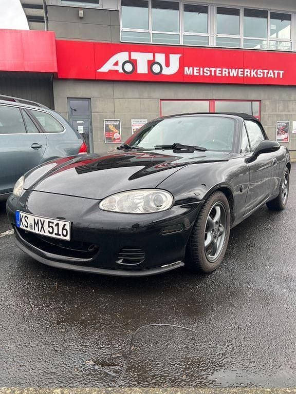 Gebraucht Mazda MX5 110 PS (80 kW) 2003 Schwarz Cabrio