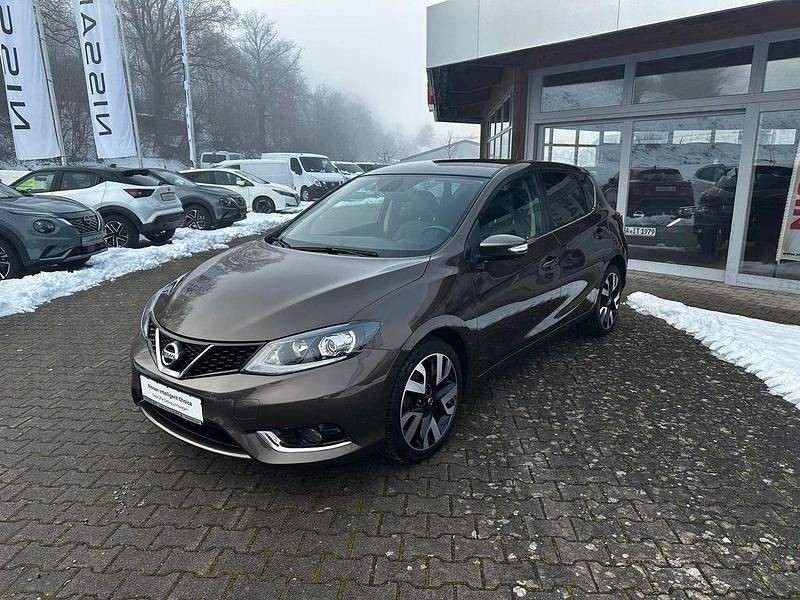 Gebraucht Nissan Pulsar Tekna 190 PS (139 kW) 2018 Chesnut bronze (metallic) Limousine
