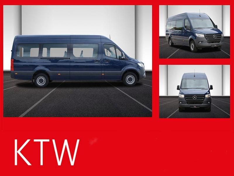 Stahlblau Gebraucht 2023 Mercedes Sprinter Van | 46.277 € (Teuer) - Bild 1/4