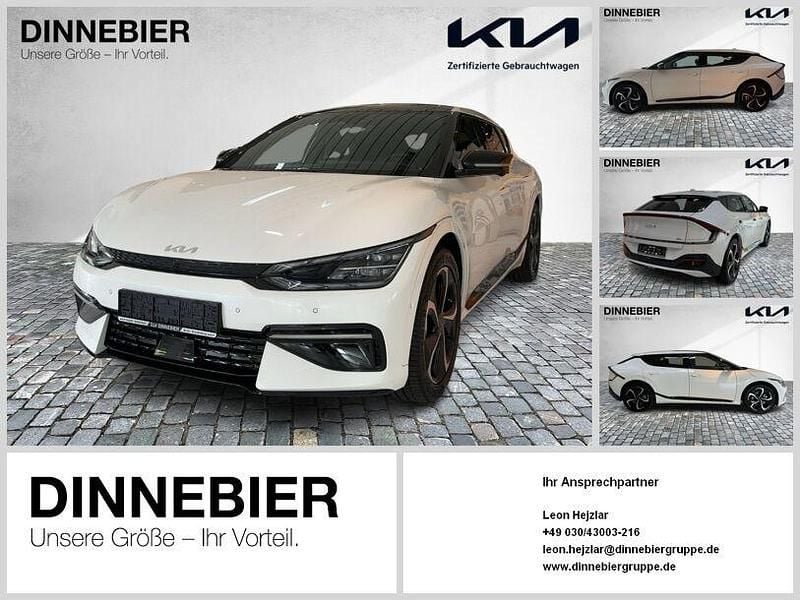 Weiß Gebraucht 2024 Kia EV6 4 SUV | 40.399 € (Fairer Preis) - Bild 1/4
