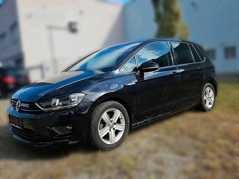 Schwarz Gebraucht 2015 VW Golf Sportsvan Van / Kleinbus | 9.990 € (Superpreis) - Bild 1/4