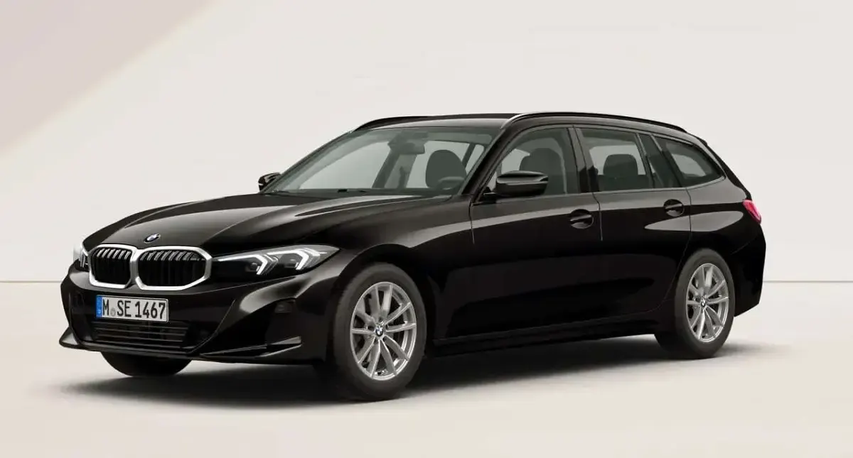 Neu BMW 318 156 PS (114 kW) 2026 Schwarz uni Kombi