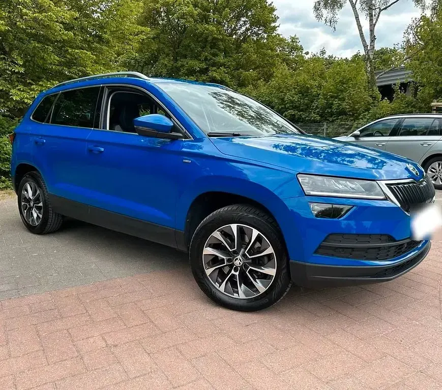 Gebraucht Skoda Karoq Drive 190 PS (139 kW) 2020 Blau SUV