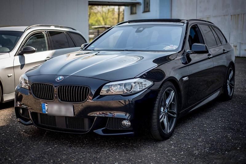 Schwarz Gebraucht 2013 BMW 535 M Sport Kombi | 19.900 € (Teuer) - Bild 1/4
