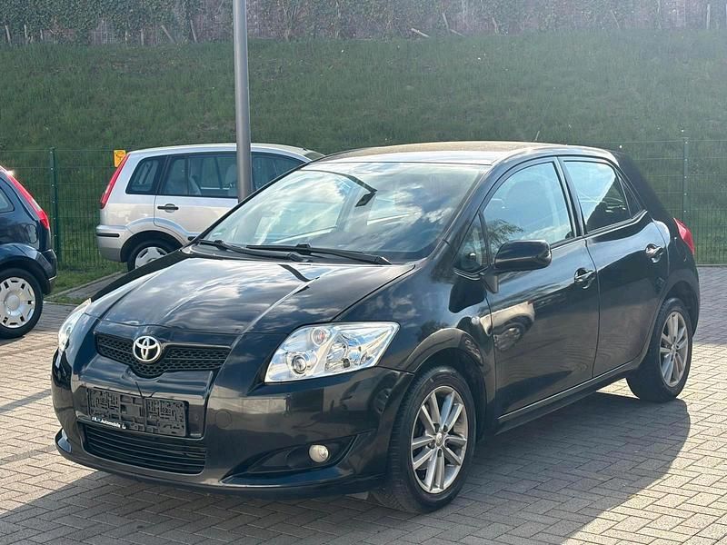 Gebraucht Toyota Auris 124 PS (91 kW) 2008 Schwarz Kleinwagen