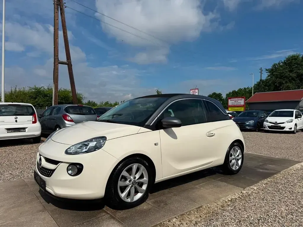 Gebraucht Opel Adam Open Air 69 PS (50 kW) 2015 Cream white Kleinwagen