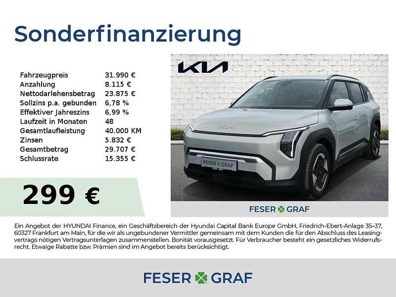 Gebraucht Kia EV3 Earth 150 kW (204 PS) 2025 Ivory silver SUV