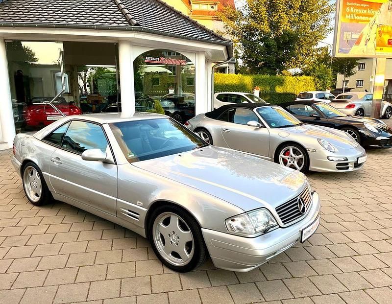 Gebraucht Mercedes SL320 224 PS (164 kW) 1999 Silber Cabrio