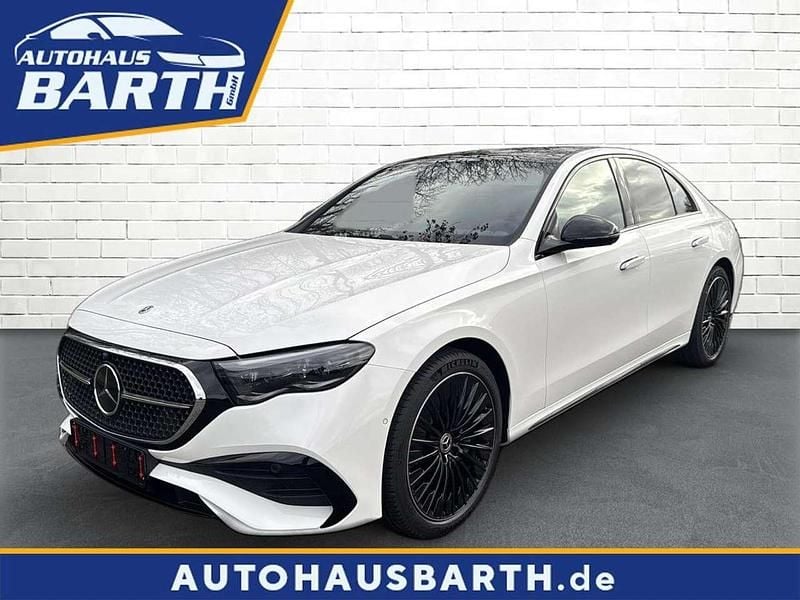Polarweiss unilack Gebraucht 2025 Mercedes E220 Advanced Plus Limousine | 59.290 € (Fairer Preis) - Bild 1/4