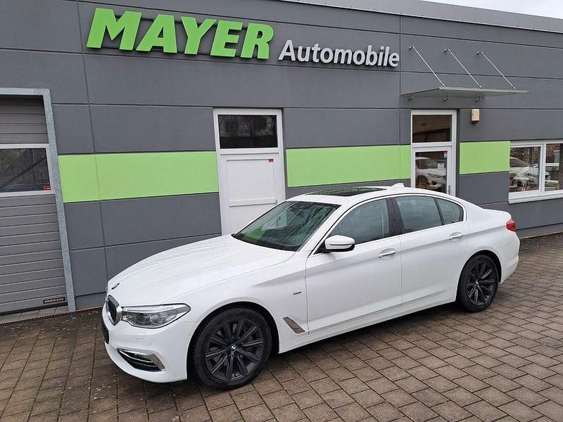Weiß Gebraucht 2018 BMW 540 Luxury Line Limousine | 30.900 € (Guter Preis) - Bild 1/4