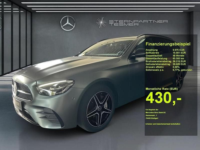 Grau Gebraucht 2022 Mercedes E300 AMG Limousine | 39.480 € (Fairer Preis) - Bild 1/3