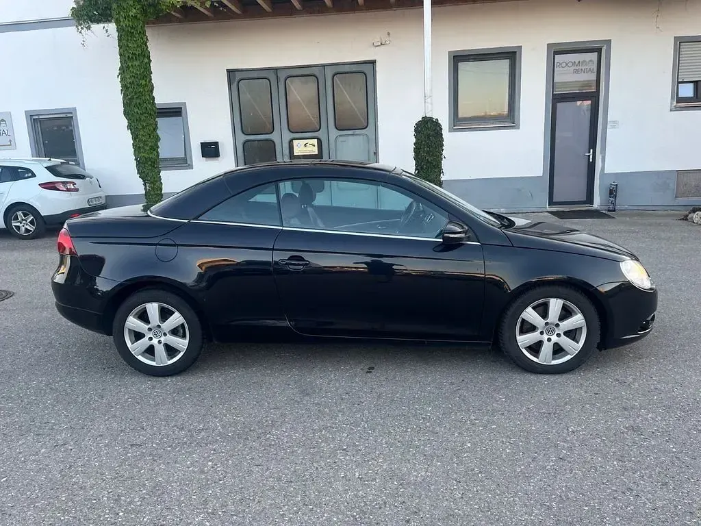 Gebraucht VW Eos Edition 160 PS (117 kW) 2009 Schwarz Cabrio