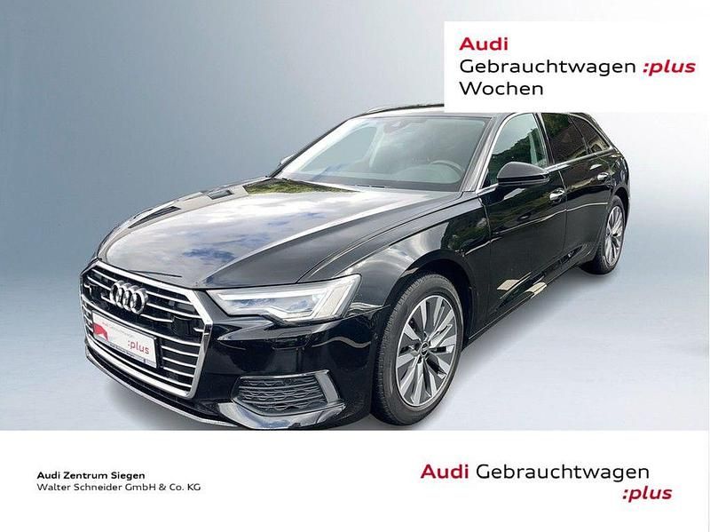 Mythosschwarz metallic Gebraucht 2021 Audi A6 Design Kombi | 32.910 € (Fairer Preis) - Bild 1/4