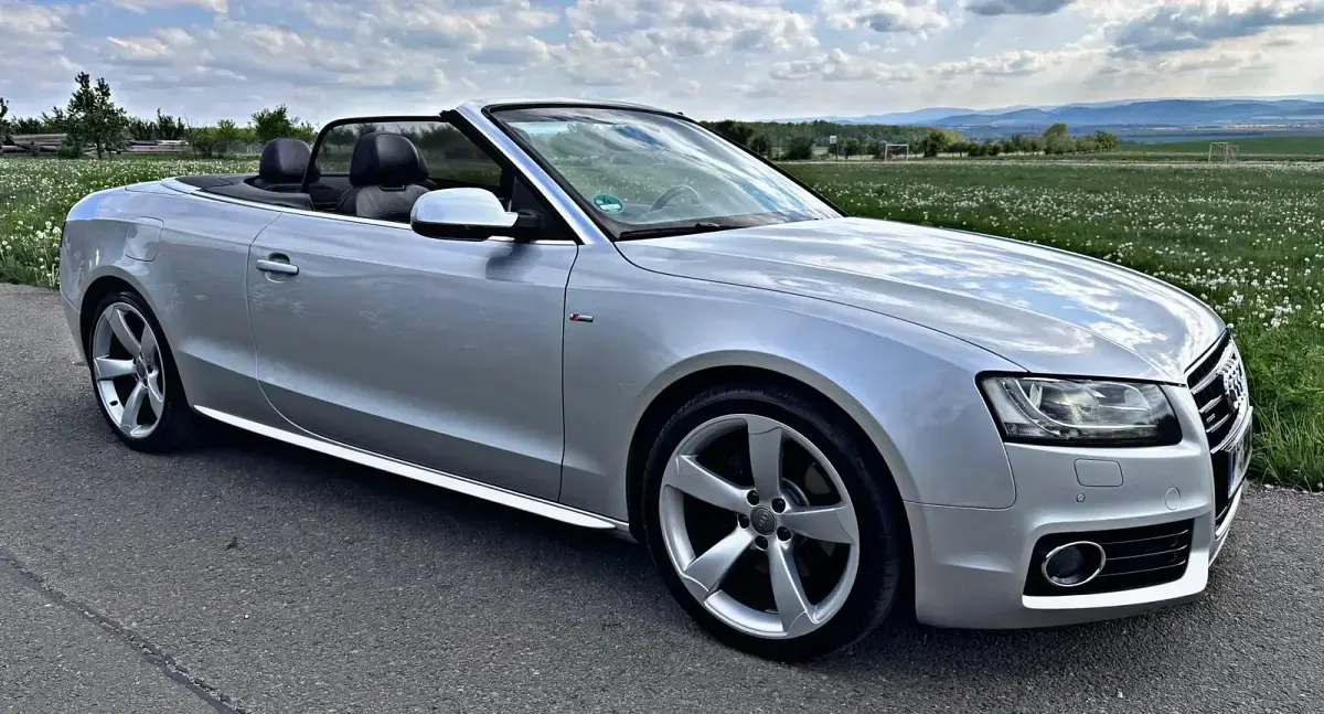 Gebraucht Audi A5 Cabriolet S-Line 240 PS (176 kW) 2010 Silber Cabrio