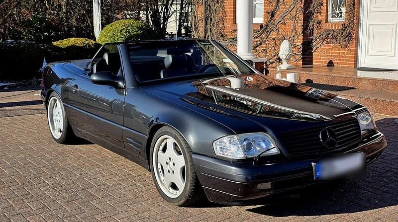Gebraucht Mercedes SL320 231 PS (169 kW) 1996 Schwarz Cabrio