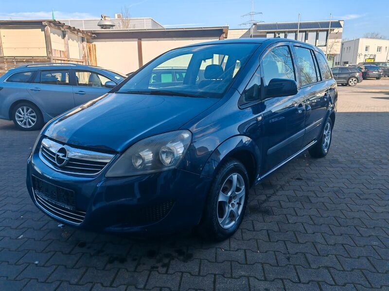 Blau Gebraucht 2009 Opel Zafira Selection Van / Kleinbus | 3.200 € (Fairer Preis) - Bild 1/4