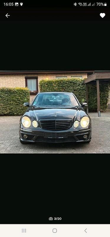 Gebraucht Mercedes E350 AMG 272 PS (200 kW) 2007 Schwarz Limousine