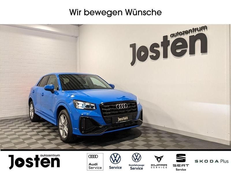 Turboblau Gebraucht 2023 Audi Q2 S-Line SUV | 26.890 € (Superpreis) - Bild 1/4