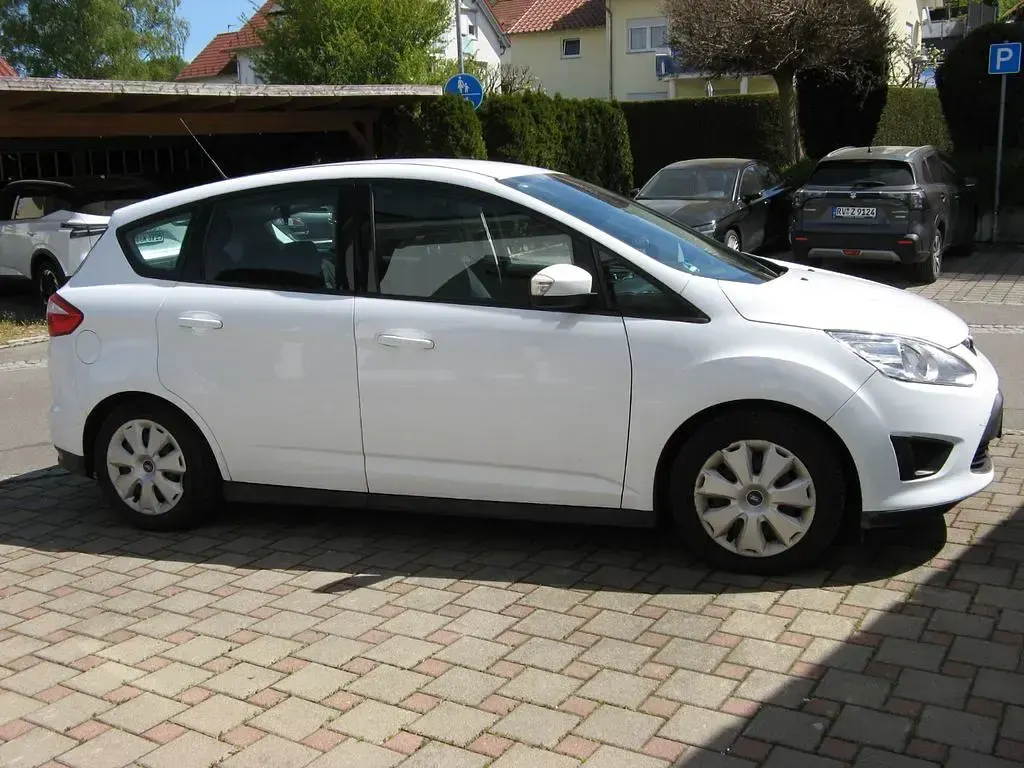 Gebraucht Ford C-MAX Trend 116 PS (85 kW) 2014 Weiß Van / Kleinbus