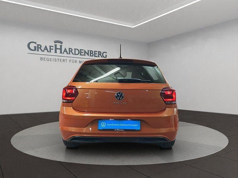 Gebraucht VW Polo Highline 95 PS (69 kW) 2021 Orange Kleinwagen