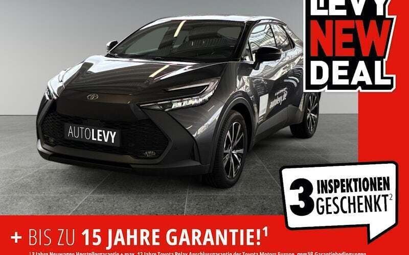 2nb marlingrau metallic/dach s Gebraucht 2024 Toyota C-HR Team SUV | 30.490 € (Guter Preis) - Bild 1/4
