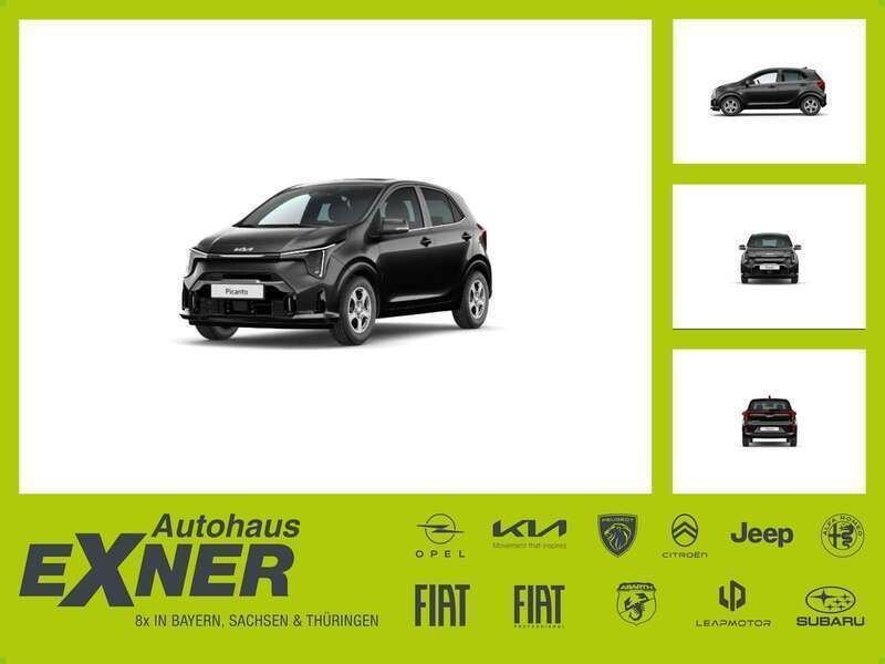Auroraschwarz Neu 2025 Kia Picanto Launch Edition Kleinwagen | 19.290 € (Fairer Preis) - Bild 1/4
