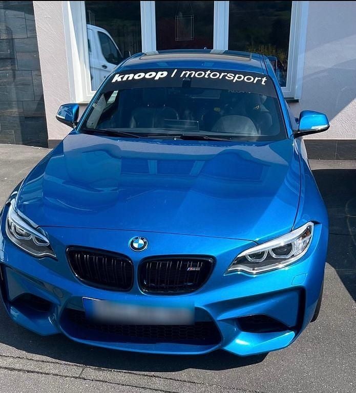 Blau Gebraucht 2017 BMW M2 Performance Coupé | 38.900 € (Superpreis) - Bild 1/4