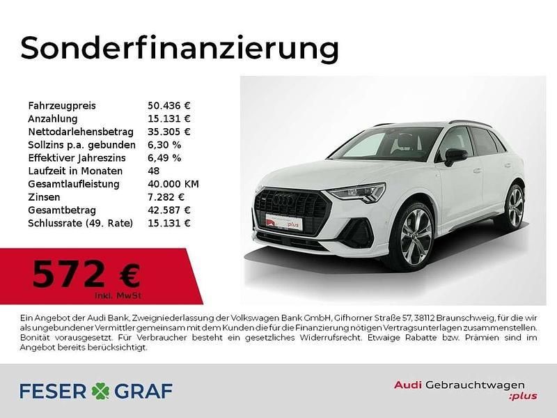 Arkonaweiß Gebraucht 2024 Audi Q3 Ambiente SUV | 50.436 € (Teuer) - Bild 1/2