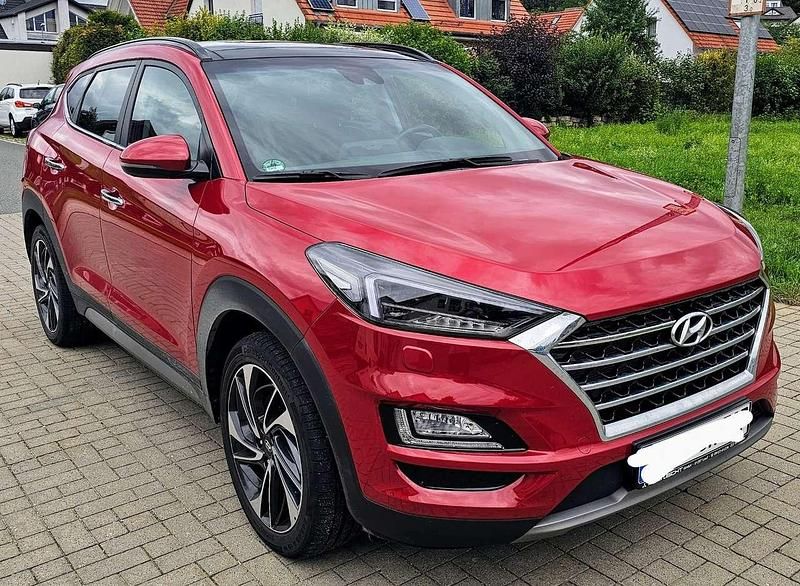 Rot Gebraucht 2018 Hyundai Tucson Premium SUV | 23.000 € (Fairer Preis) - Bild 1/4