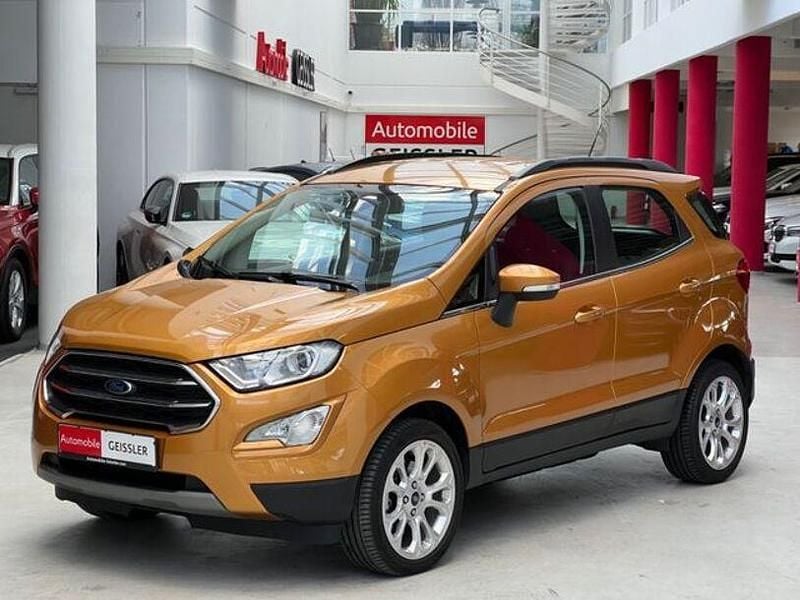 Sikagelb metallic Gebraucht 2021 Ford Ecosport Titanium SUV | 14.990 € (Guter Preis) - Bild 1/4
