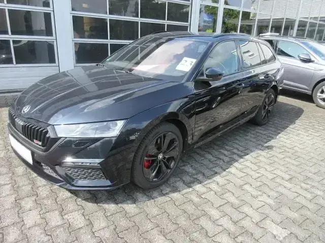 Gebraucht Skoda Octavia RS 245 PS (180 kW) 2021 Crystalblack premium metallic Kombi
