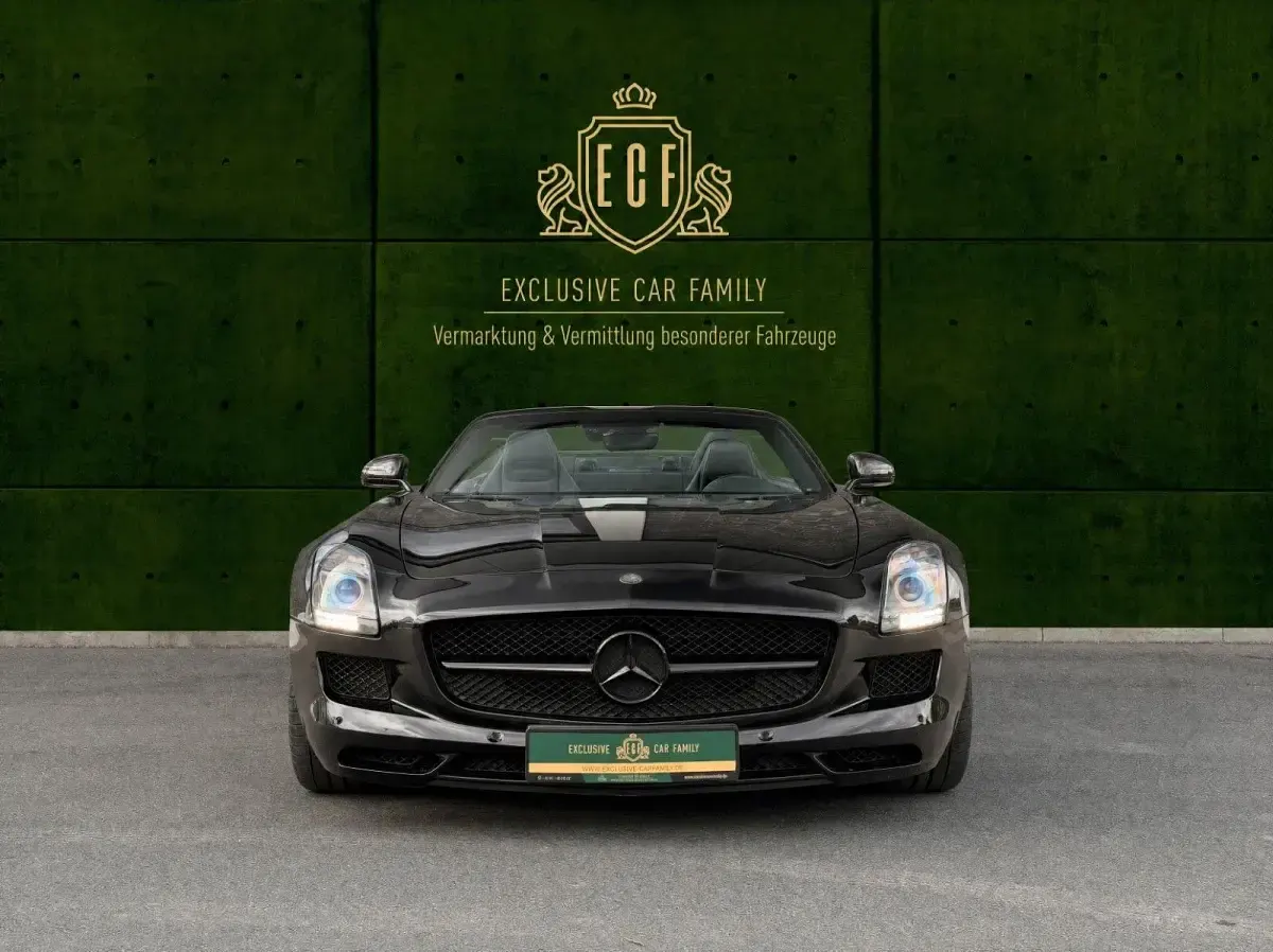 Gebraucht Mercedes SLS AMG AMG 571 PS (419 kW) 2012 Schwarz Cabrio