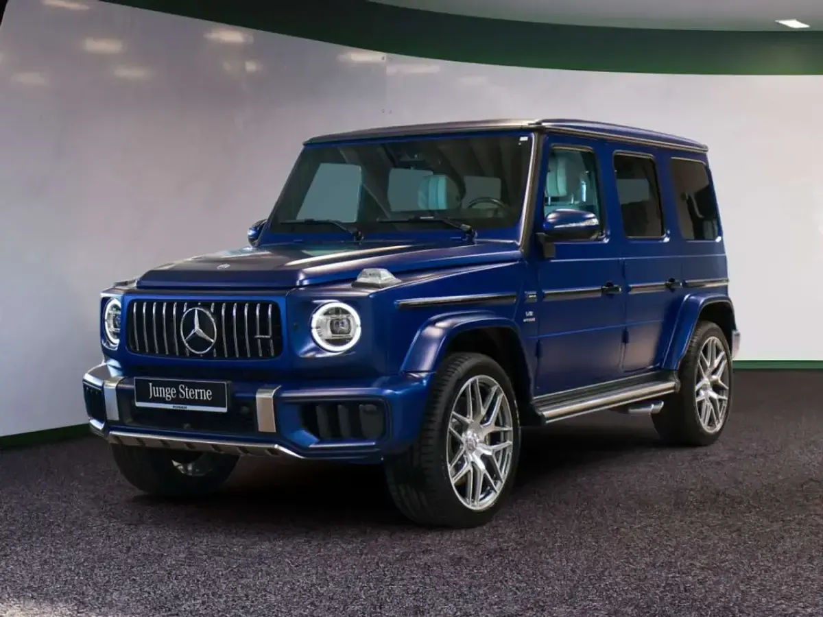 Gebraucht Mercedes G63 AMG AMG 585 PS (430 kW) 2024 Blau / manufaktur brillantblau magno SUV