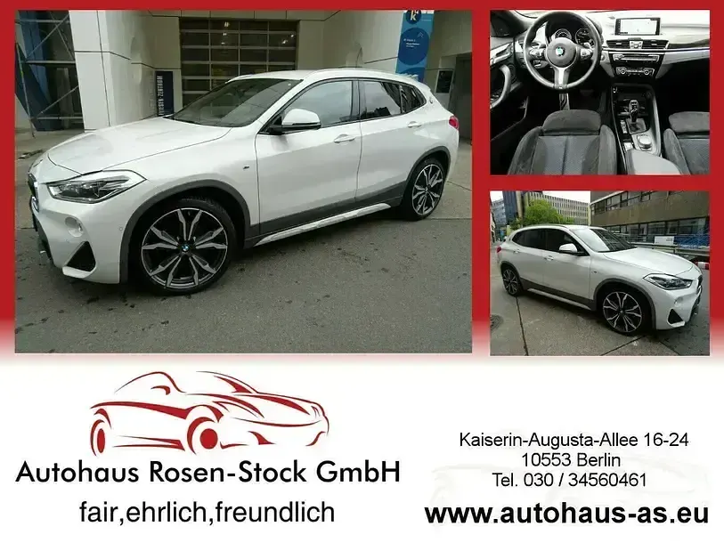 Gebraucht BMW X2 M Sport 190 PS (139 kW) 2018 Weiß SUV