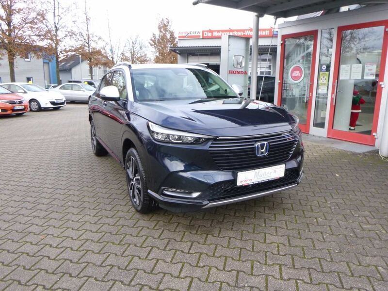 Midnight blue beam Gebraucht 2024 Honda HR-V Advance SUV | 41.090 € - Bild 1/4
