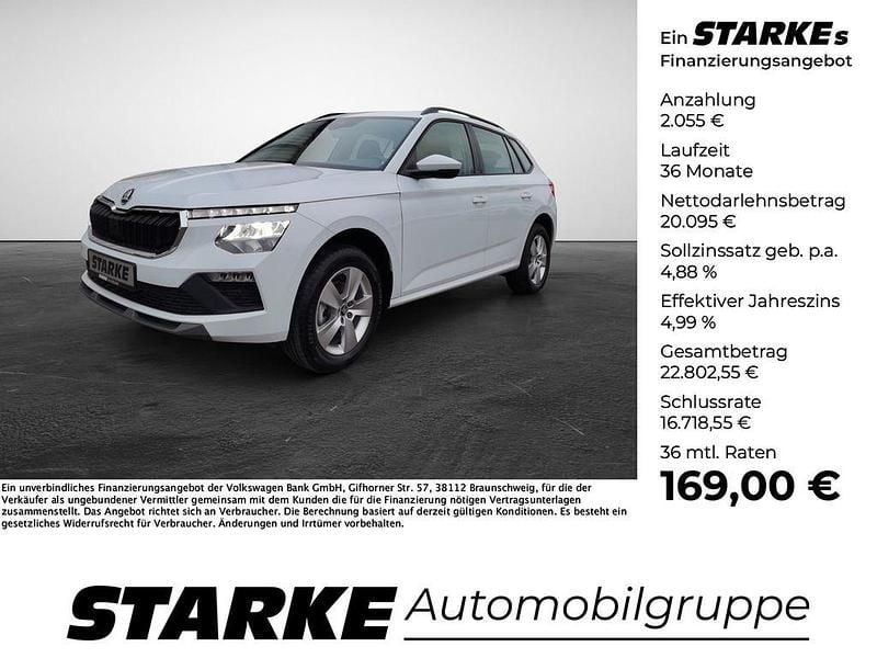 Weiß Gebraucht 2025 Skoda Kamiq Selection SUV | 23.340 € (Fairer Preis) - Bild 1/4