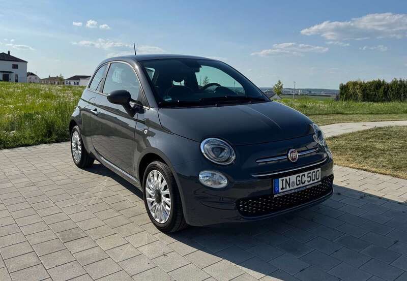 Grau Gebraucht 2020 Fiat 500 Lounge Limousine | 11.600 € (Fairer Preis) - Bild 1/4
