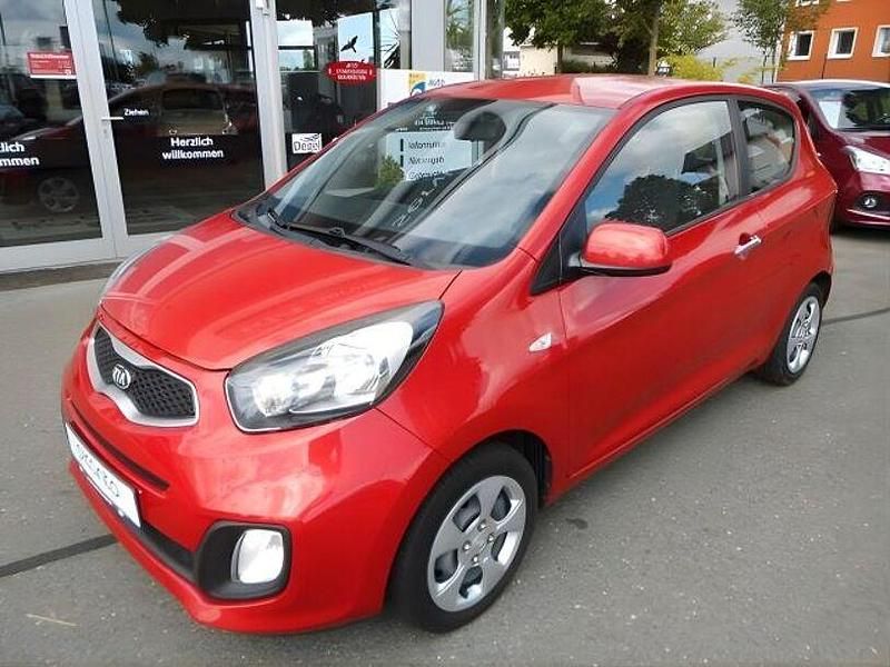 Gebraucht Kia Picanto Edition 7 69 PS (50 kW) 2013 Rot Kleinwagen